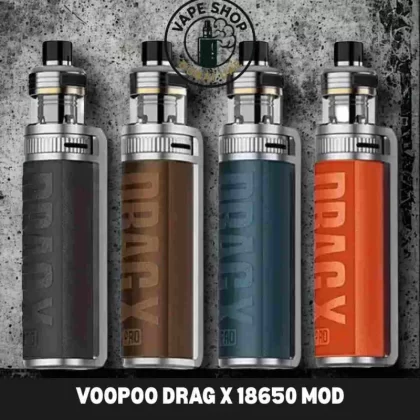 VOOPOO DRAG X 18650 Mod Pod Kit