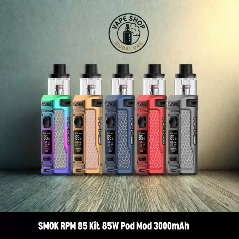 SMOK RPM 85 Kit 85W Pod Mod 3000mAh Pod Kit Type C Vape Kit Starter Kit in Dubai, UAE
