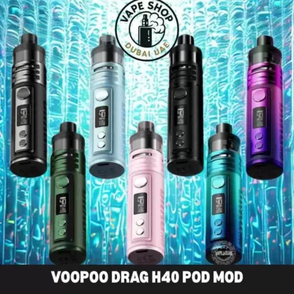 VOOPOO Drag H40 Pod Mod 40W Pod System 1500mAh Vape Kit in Dubai