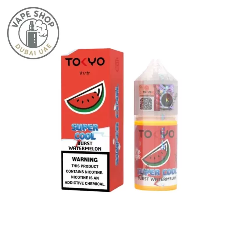 TOKYO Super Cool Salt Nicotine 30ml Vape Juice 35mg and 50mg E-Liquid - Image 3