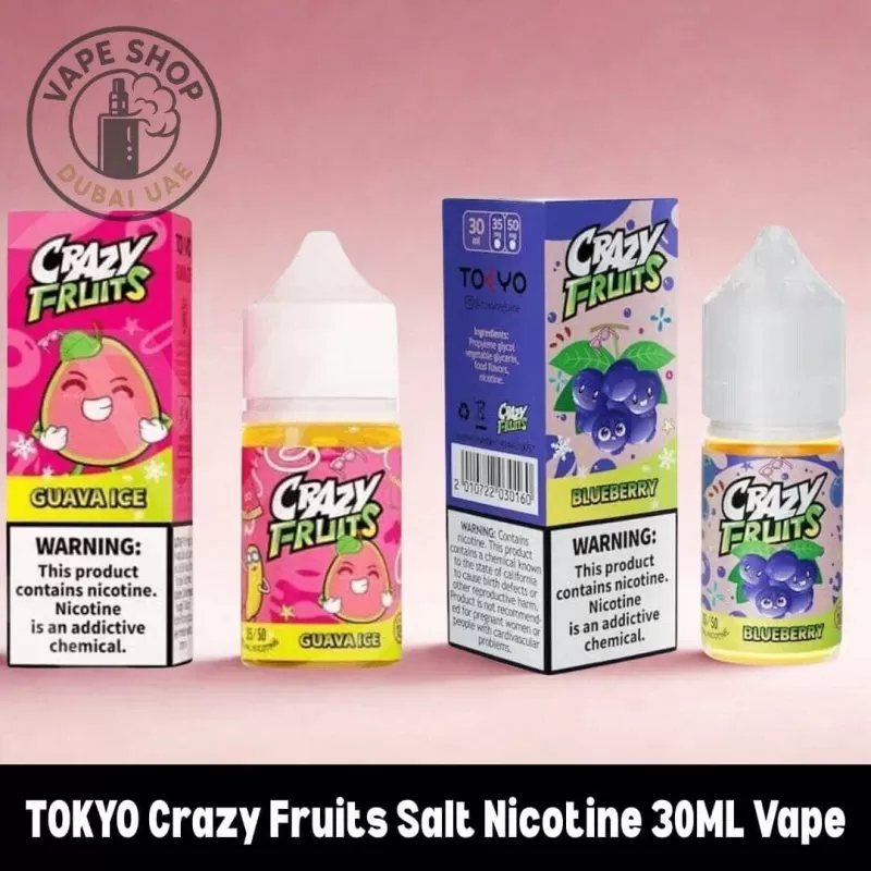 TOKYO Crazy Fruits Salt Nicotine 30ML Vape Juice 35MG & 50MG E-Liquid