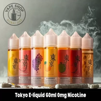 Tokyo E-liquid 60ml 0mg Nicotine