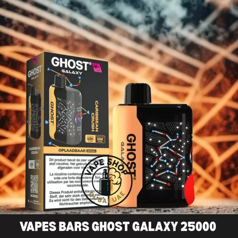 VAPES BARS GHOST GALAXY 25000 PUFFS 20MG NICOTINE