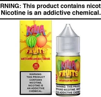 WATERMELON NECTARINE BY KILLA FRUITS SALT 30ML