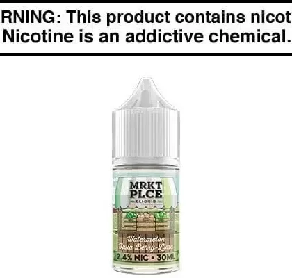 WATERMELON HULABERRY LIME BY MRKT PLCE SALTS 30ML