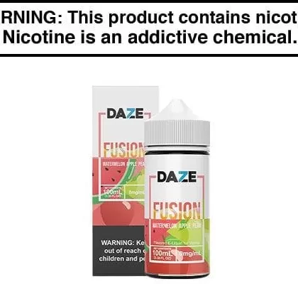 WATERMELON APPLE PEAR BY 7 DAZE FUSION 100ML