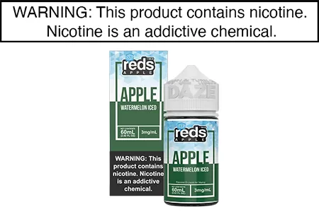 WATERMELON APPLE ICED BY REDS E JUICE 60ML/100ML