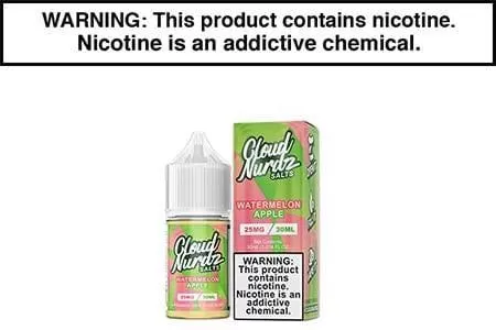 WATERMELON APPLE BY CLOUD NURDZ SALT TFN 30ML