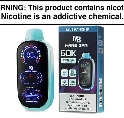 VRK MARS BAR 60K DISPOSABLE VAPE – 60,000 PUFFS