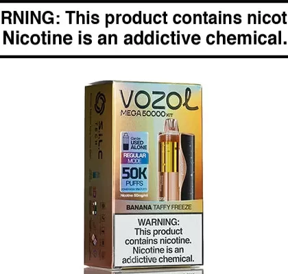 VOZOL MEGA 50K DISPOSABLE VAPE – 50,000 PUFFS