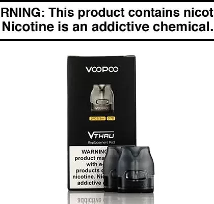 VOOPOO VMATE V2 3ML REPLACEMENT PODS (2-PACK)