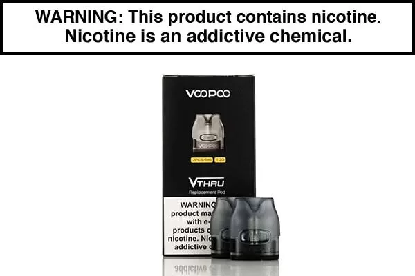VOOPOO VMATE V2 3ML REPLACEMENT PODS (2-PACK) - Image 2