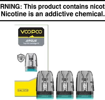 VOOPOO ARGUS V2 REPLACEMENT VAPE PODS
