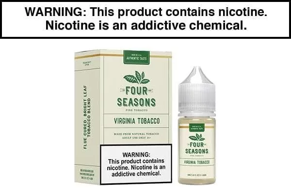 VIRGINIA TOBACCO BY FOUR SEASONS 30ML/60ML - Image 2