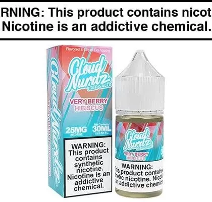 VERY BERRY HIBISCUS ICED BY CLOUD NURDZ SALT 30ML