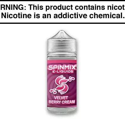 VELVET BERRY CREAM BY SPINMIX 100ML