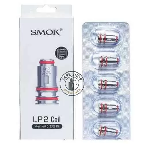 SMOK RPM 4 Coils LP2 Replacement Coils of DC 0.6Ω & MESHED 0.23Ω Pod Coils in Dubai