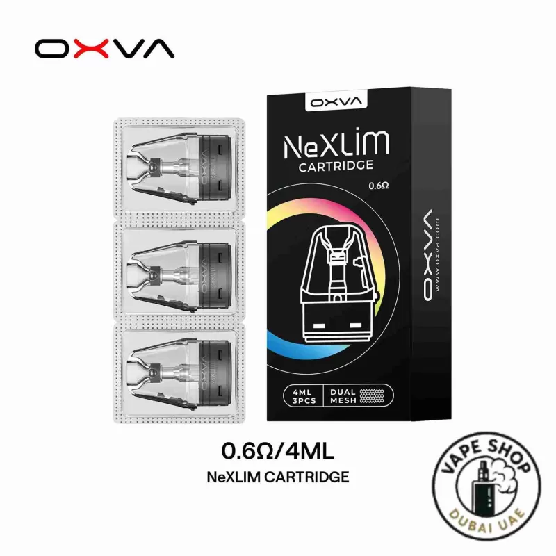 OXVA NEXLIM Pod Cartridge in Dubai – 3PCS – 4ML In Dubai
