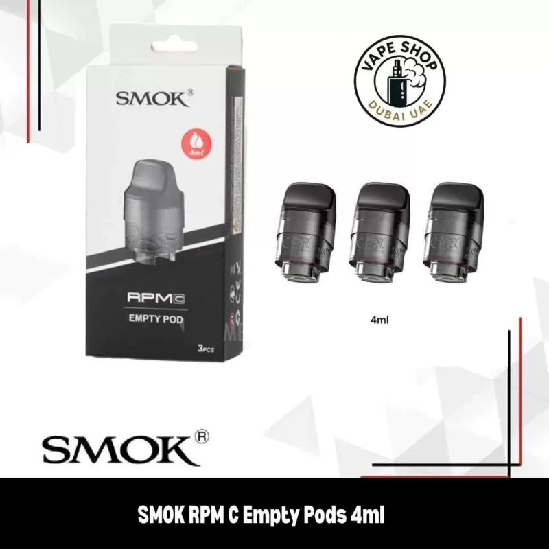 SMOK RPM C Empty Pods 4ml Replacement Pod Cartridge in Dubai UAE