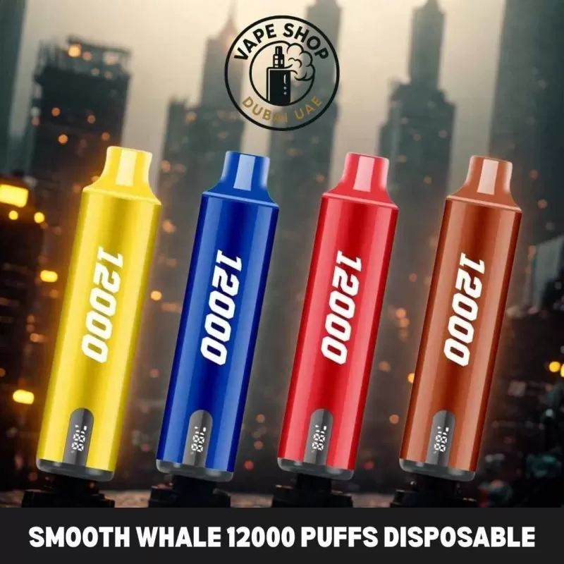 SMOOTH Whale 12000 Puffs 2% Disposable Vape in Dubai, UAE
