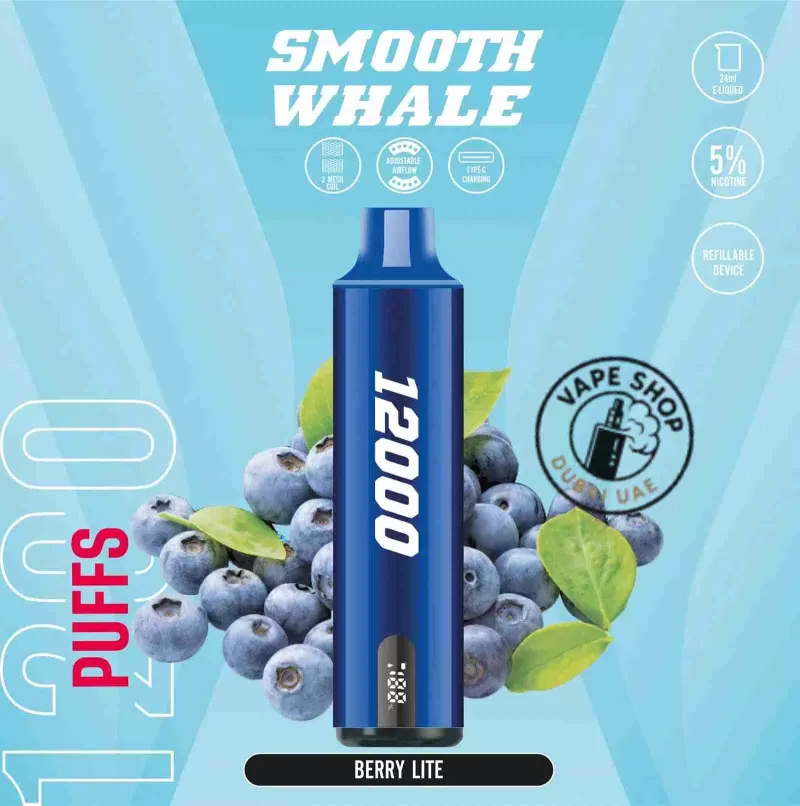 SMOOTH Whale 12000 Puffs 2% Disposable Vape in Dubai, UAE - Image 3