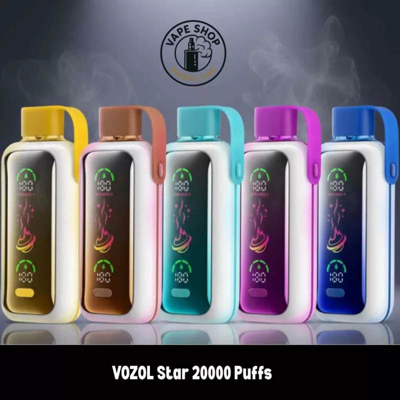 VOZOL Star 20000 Puffs 20MG & 50mg Disposable Vape in Dubai