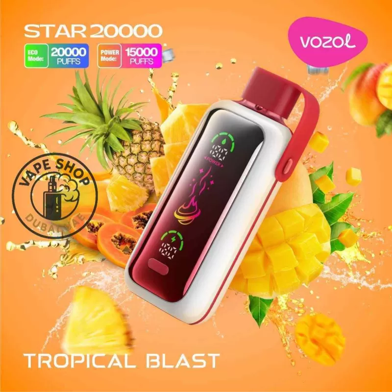 VOZOL Star 20000 Puffs 20MG & 50mg Disposable Vape in Dubai - Image 2