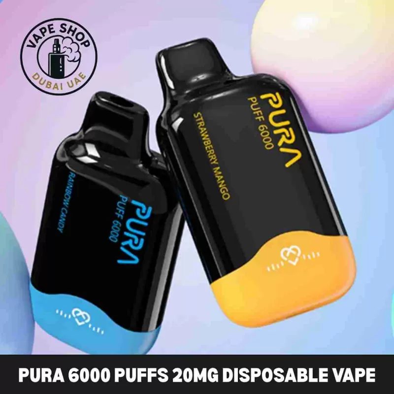 PURA 6000 Puffs 20MG Disposable Vape In Dubai