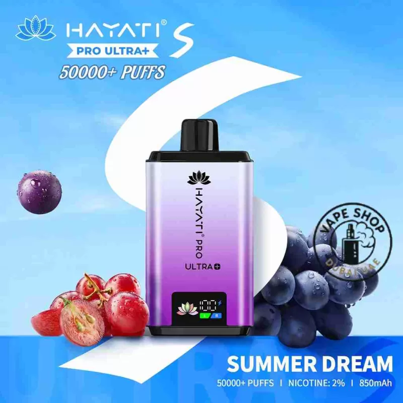 Hayati Pro Ultra+ S 50000 Puffs 20MG Nicotine In Dubai - Image 2
