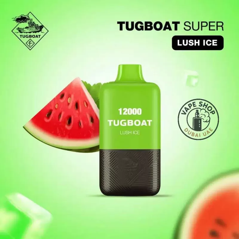 Tugboat Super 12000Puffs Disposable 1.0ohm Rechargeable Vape in Dubai UAE - Image 2