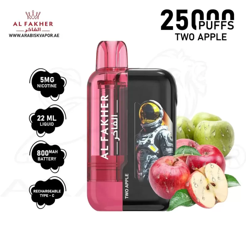 Buy AL FAKHER Crown Bar Ultra 25000 Puffs 5MG Disposable Vape Online | VAPE Shop Dubai UAE - Image 3