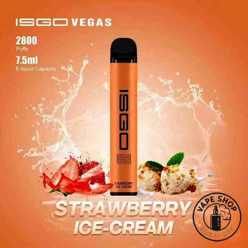 ISGO VEGAS 2800 Puffs 2% Nicotine Disposable Vape In Dubai UAE - Image 3