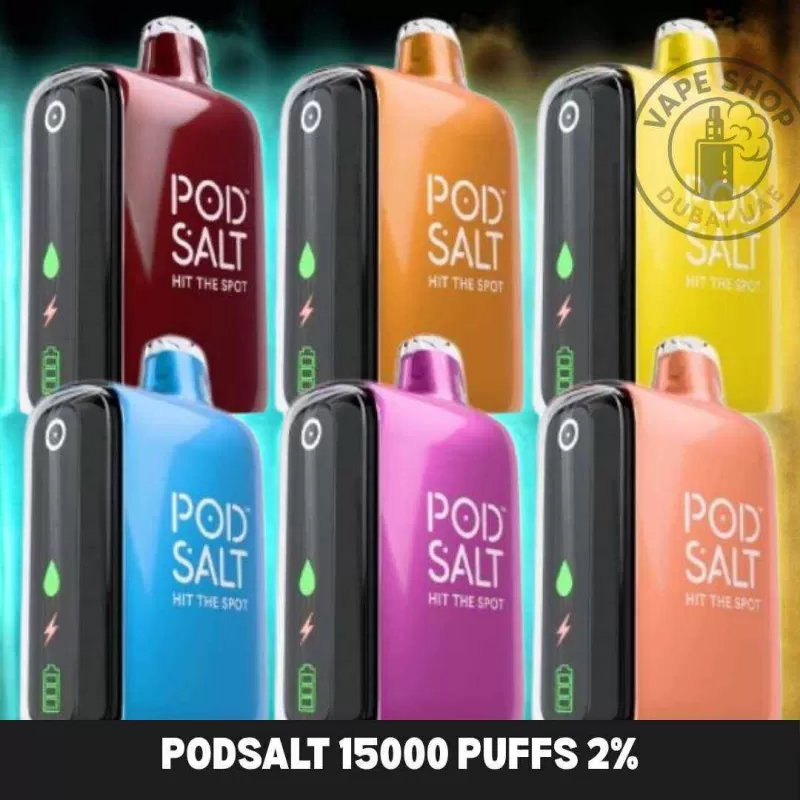 Podsalt 15000 Puffs 2% (20mg) Nicotine Disposable