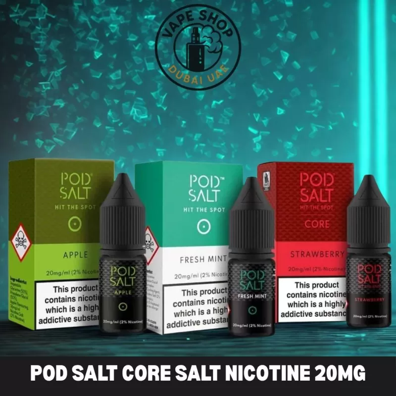 Pod Salt Core Salt Nicotine 20MG 30ML E-Juice in Dubai