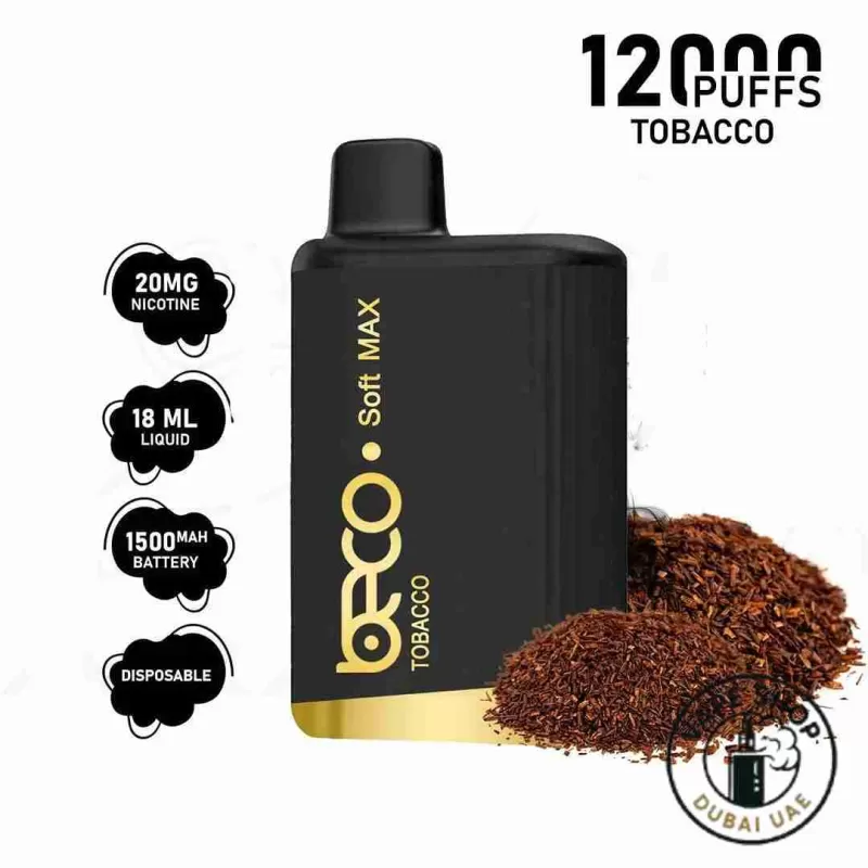 Beco Soft Max 12000 Puffs 20MG Nicotine None Rechargeable Disposable - Image 3