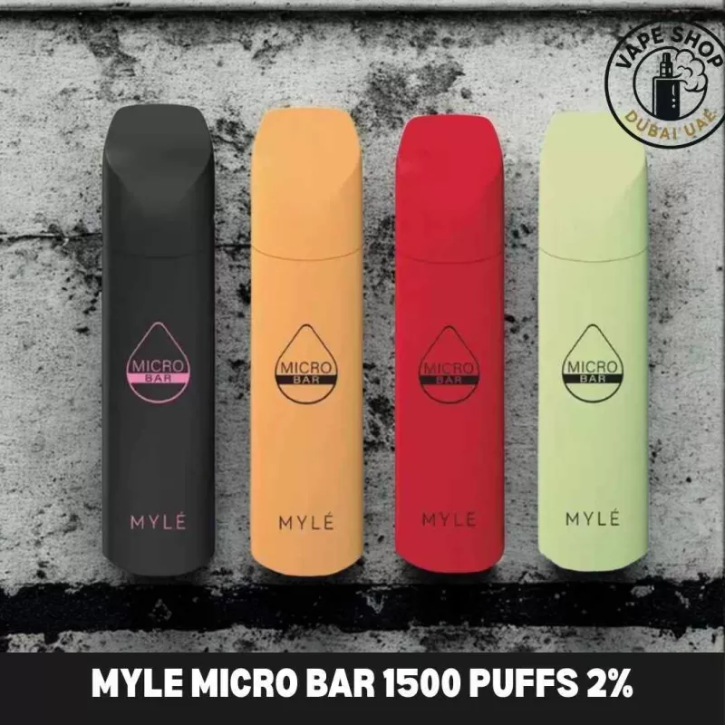 Myle Micro Bar 1500 puffs 2% (20mg) Disposable in dubai