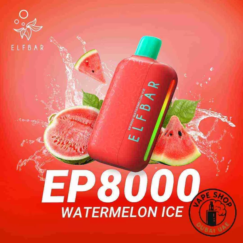 ELF BAR EP8000 Puffs 20MG Nicotine Disposable Vape in Dubai, UAE - Image 3