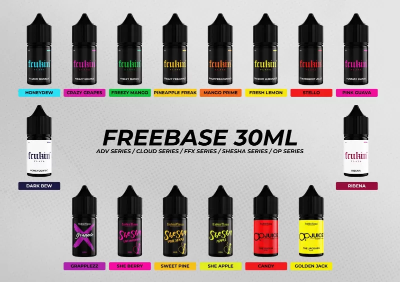 FCUKIN FLAVA FREEBASE 30ML
