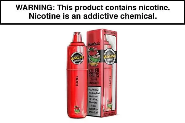 VAPETASIA KILLER FRUITS DISPOSABLE 3500 PUFFS 10ML