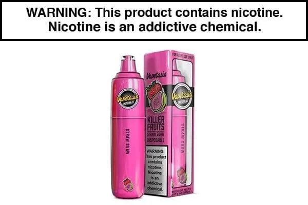 VAPETASIA KILLER FRUITS DISPOSABLE 3500 PUFFS 10ML - Image 2