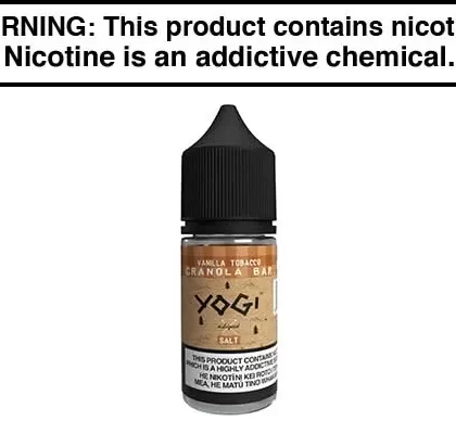 VANILLA TOBACCO BY YOGI SALT 30ML