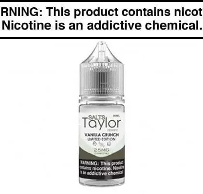 VANILLA CRUNCH BY TAYLOR SALTS 30ML