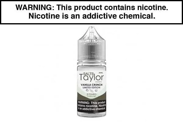 VANILLA CRUNCH BY TAYLOR SALTS 30ML