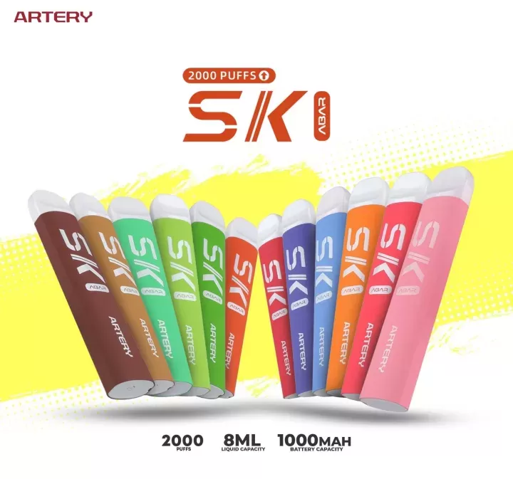 ARTERY SK ABAR 2000 PUFFS DISPOSABLE VAPE POD - Image 2