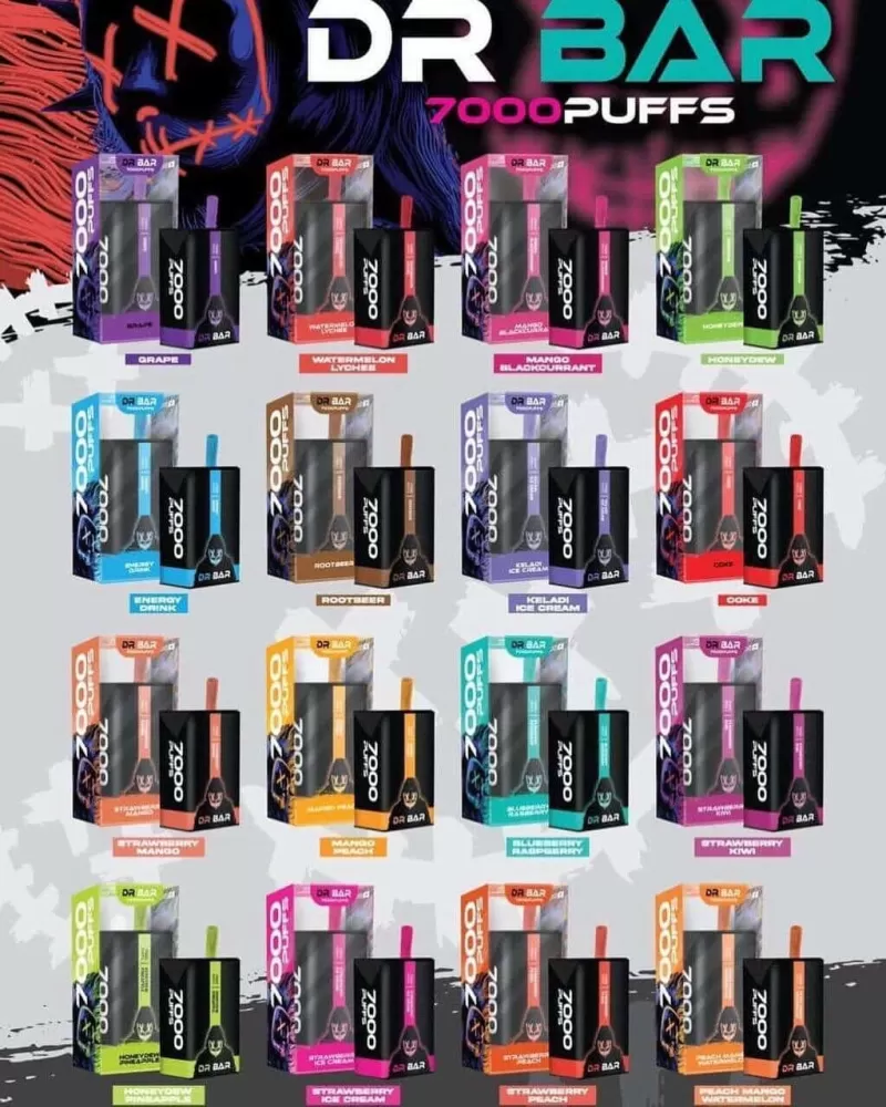 DR. BAR 7000 PUFFS DISPOSABLE VAPE POD