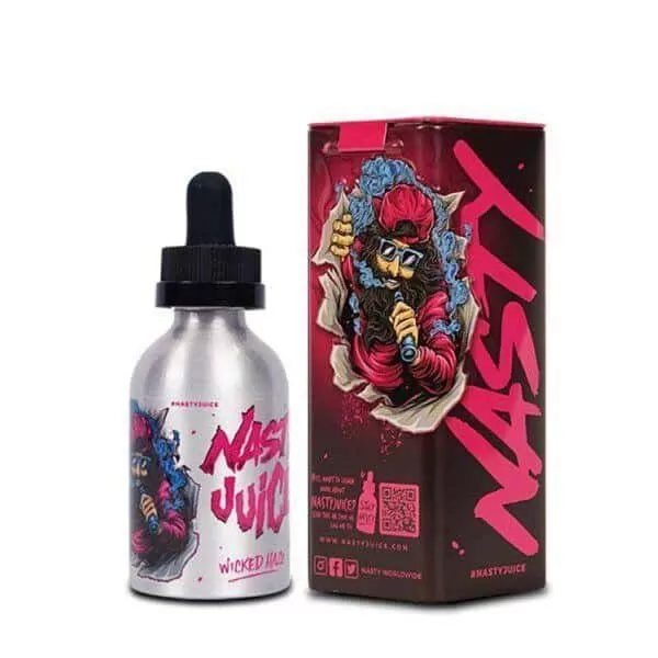Nasty Juice – Wicked Haze (Pink) (Double Fruity Series) Blackcurrant with Lemonade Soda