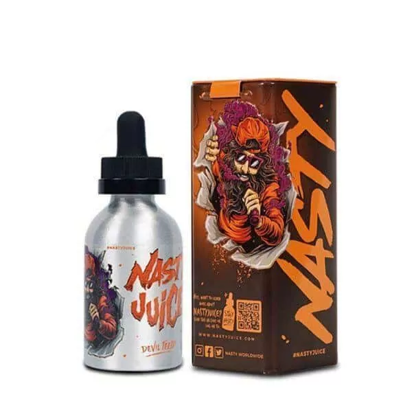 Nasty Juice – Devil Teeth (Orange) (Low Mint Series) The Mix Of Honey Dew & Sour