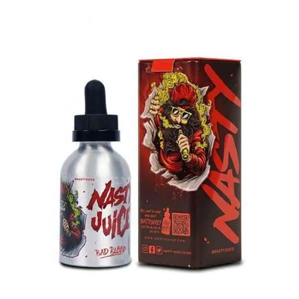 Nasty Juice – Bad Blood (Red) (Low Mint Series) The Mix of Blackcurrant
