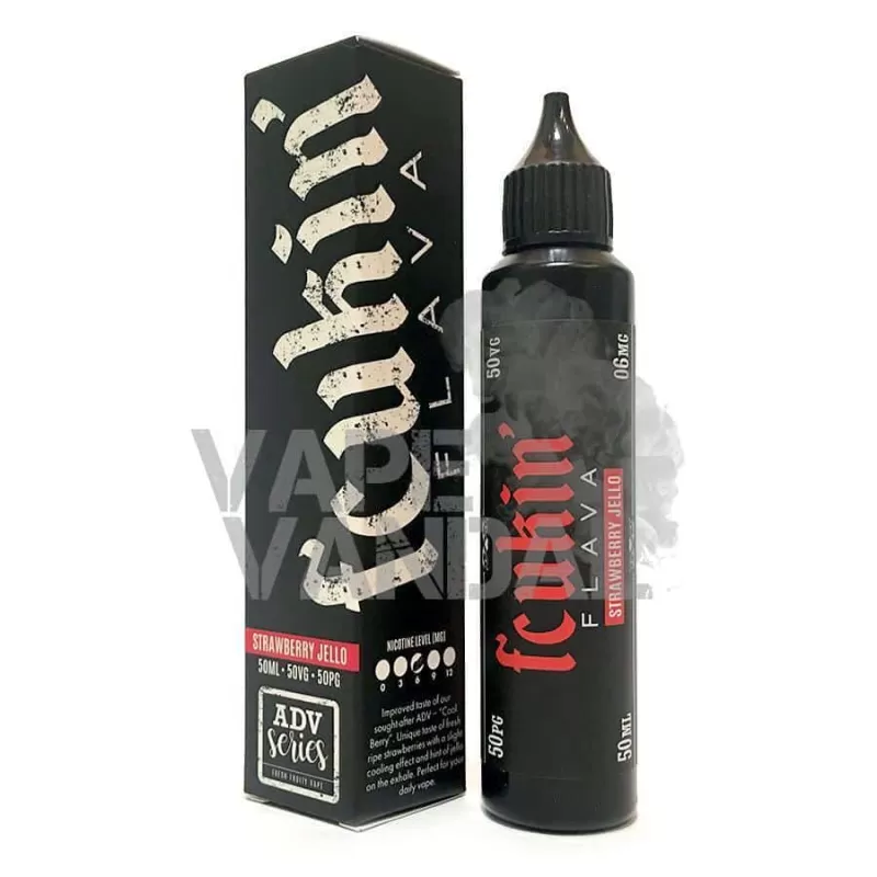 Fcukin’ Flava – Strawberry Jello (Cool Berry) (WHOLESALE AVAILABLE)
