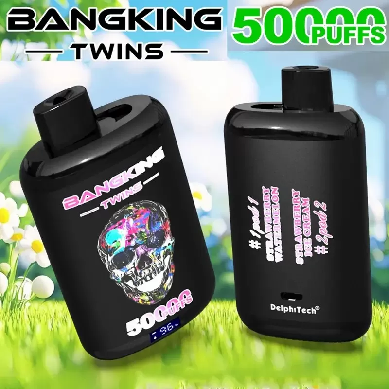 Bang King Twins 50K – 50K Puffs Dual Flavors 28ml E-Liquid Disposable Vape